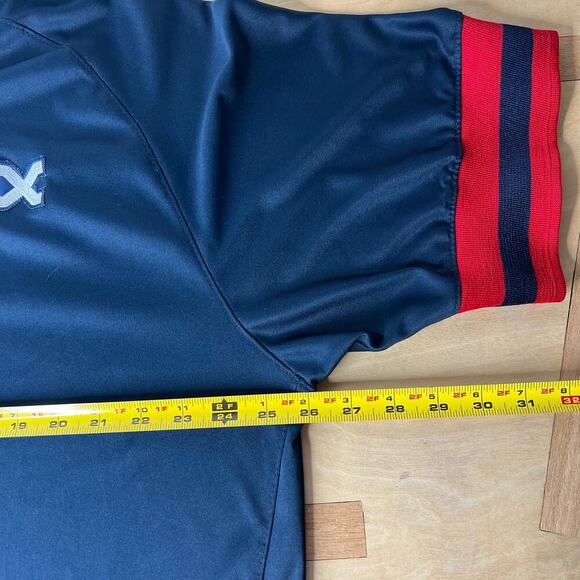 Nike Chicago White Sox Men's 2XL Navy Red Jersey Shirt No Name MLB Baseball - Picture 7 of 8